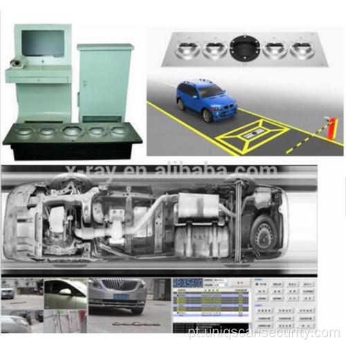 Sistema de imagem do material rodante IP68, sistema de digitalização de Uvss